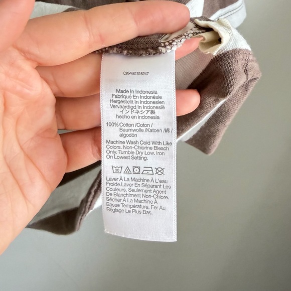 Madewell Cropped Pocket Tee in Stripe - Picture 7 of 7